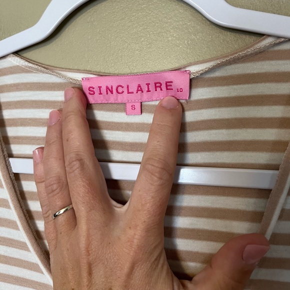 Sinclaire 10 Women’s Striped Long Sleeve Tee - Picture 2 of 6